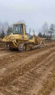 Земельные работы Бульдозер