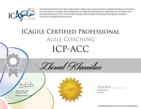 ICAgile ICP-ACC