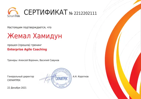 Enterprise Agile Coaching