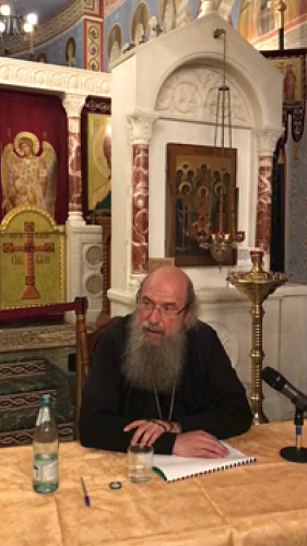 "Душу спасти -  не лапоть сплести". Беседа архимандрита Мелхиседека (Артюхина) с молодежью