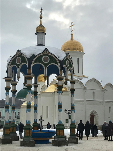 В субботу , 2 марта, по благословению архимандрита Мелхиседека и директора Воскресной школы о.Романа состоялась духовная экскурсия в Свято-Троицкую Сергиеву Лавру. 