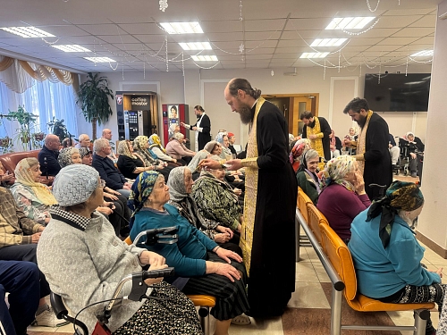 Соборование в ГБУ Дом социального обслуживания "Обручевский", филиал Геронтологического центра "Тропарёво"