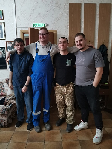 В очередной раз была организована поездка от молодёжной группы "Покров" в Шаровкин монастырь с 04.04 по 06.04.