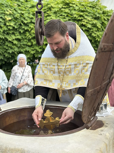 Праздник Вознесения Господня в Покровском храме