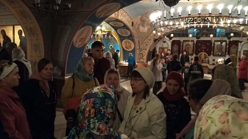 Воскресная школа Покровского храма села Игумново побывала на экскурсии в Покровском храме в Ясенево