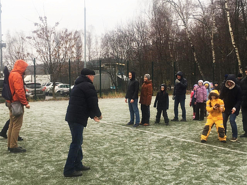 В Воскресной школе прошел блок занятий посвященный народным играм