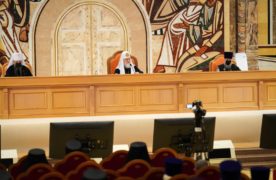 Настоятель храма Всех преподобных отцев Киево-Печерских в Старых иерей Алексей Ишков принял участие в итоговом Епархиальном собрании г. Москвы.