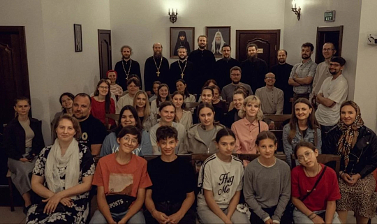 Встреча духовенства и молодежи приходов Юго – Западного викариатства, посвященная Всероссийскому Дню молодежи
