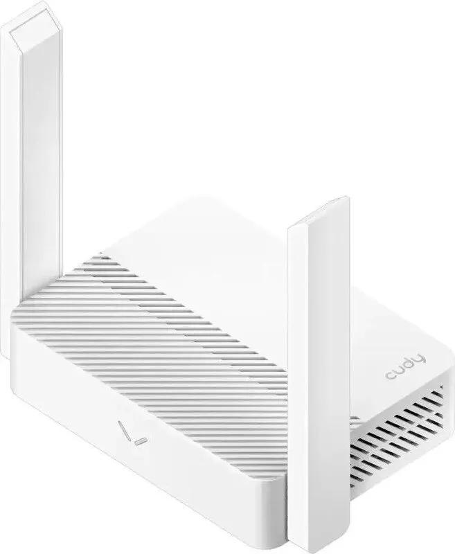 Cudy WR300 Роутер беспроводной N300 10/100BASE-TX/Wi-Fi белый, фото 1
