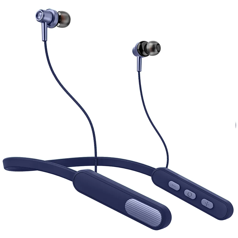 Беспроводные наушники PERO BE03 SPORTLIFE Blue, вакуумные, фото 1