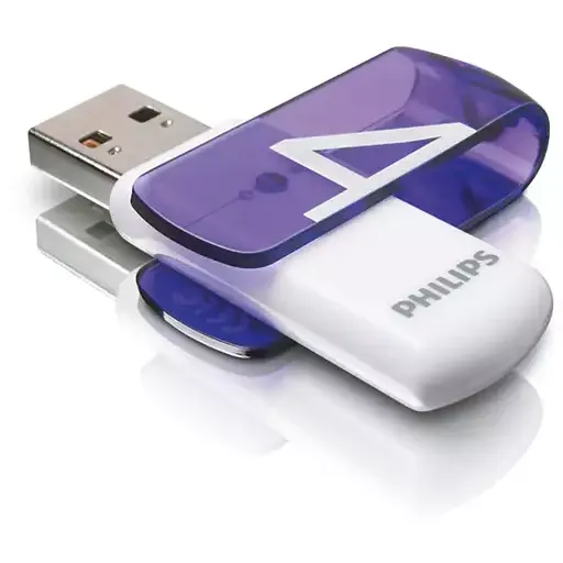 USB-флешка PHILIPS FM04FD05B/97 4GB Vivid2.0 4GB, USB 2.0