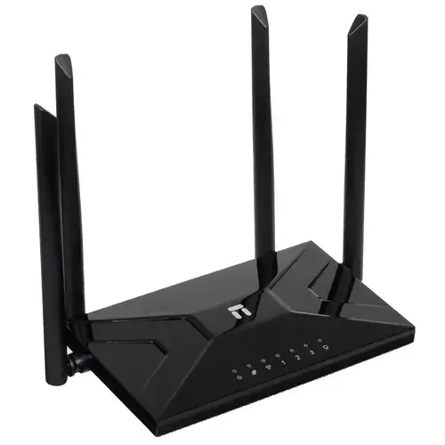 Роутер Netis NC65 двухдиапазонный гигабитный Wi-Fi 5, AC1200, 2.4/5ГГц, 3 LAN, черный, фото 1