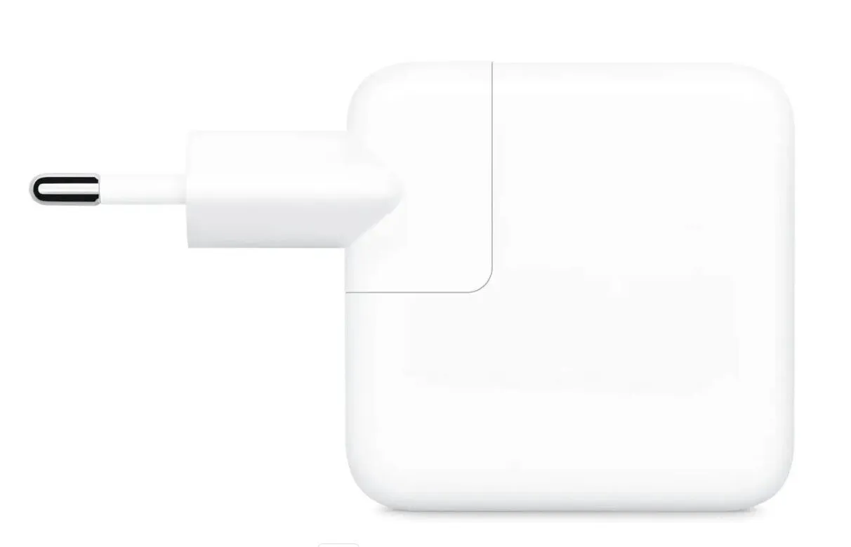 Адаптер Apple A2676 MW2K3ZM/A USB-C 35W 2xUSB от бытовой электросети