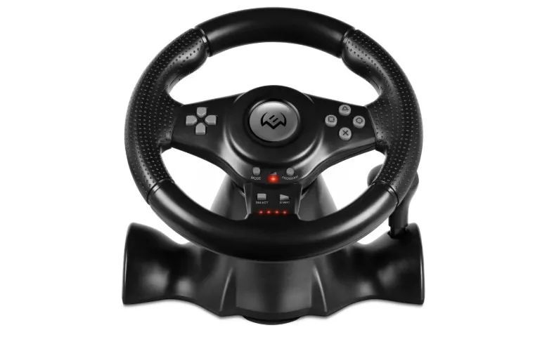 Руль SVEN GC-W150 SV-021894 (педали, вибро, D-pad, 16 кл, PS4/PS3//NS/PC/Android), фото 1