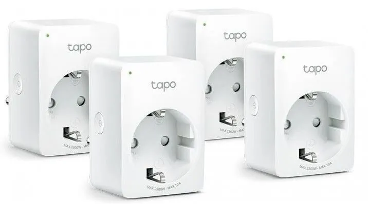 Умная розетка TP-LINK TAPO P100(4-Pack), фото 1