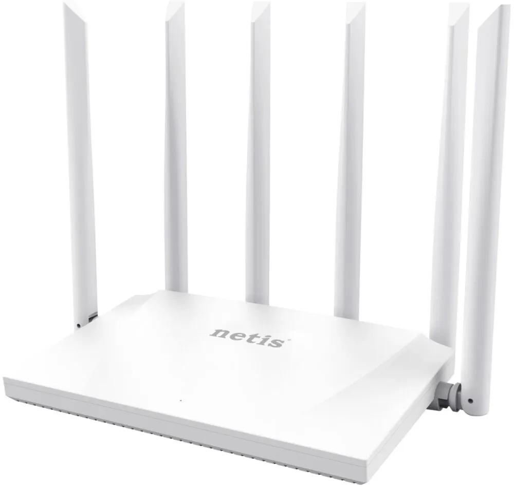 Роутер Netis NC63 беспроводной Wi-Fi 5, AC1200, 3 LAN, белый, фото 1