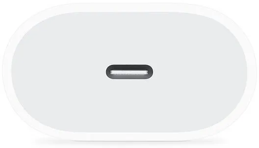 СЗУ Apple MD3J4ZM/A model А2347 20W, USB-Тype-C Power Adapter (белый)