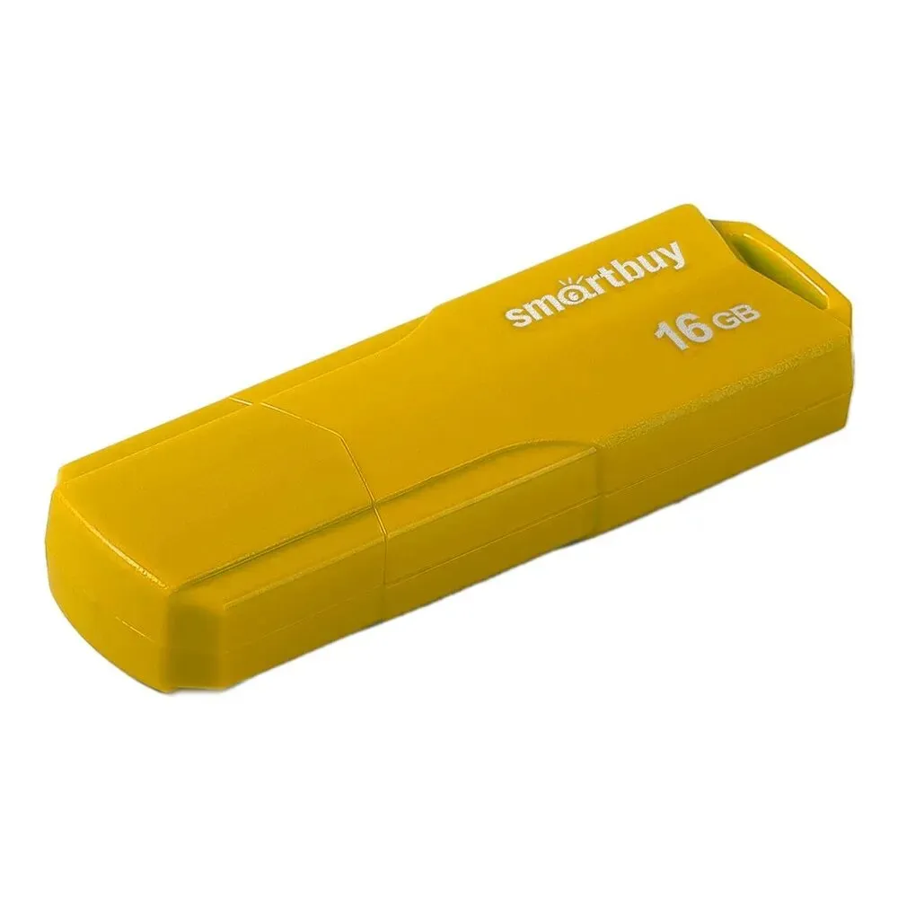 USB-флешка SMARTBUY SB16GBCLU-Y UFD 2.0 16GB Clue Yellow
