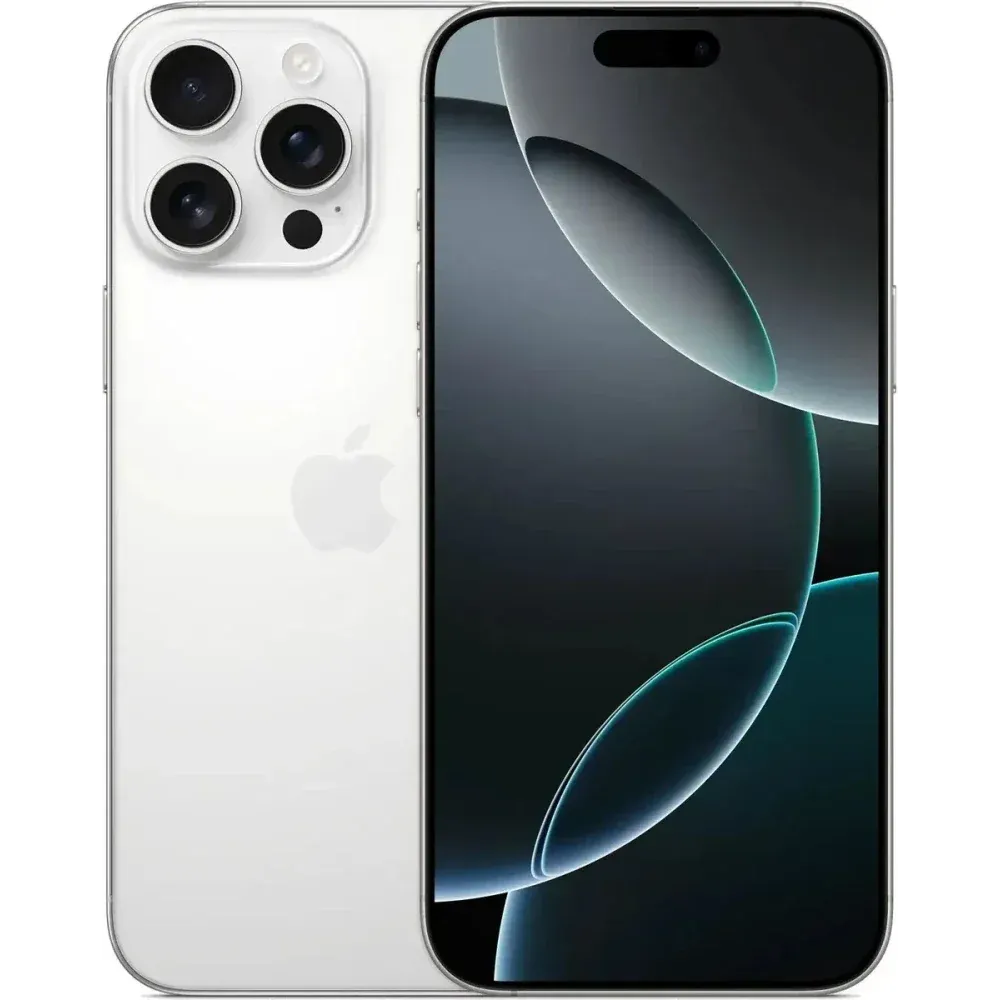 Смартфон Apple iPhone 16 Pro Max 256 nanoSim/eSim (JP;IN;EU;AE) Белый Титан, фото 1
