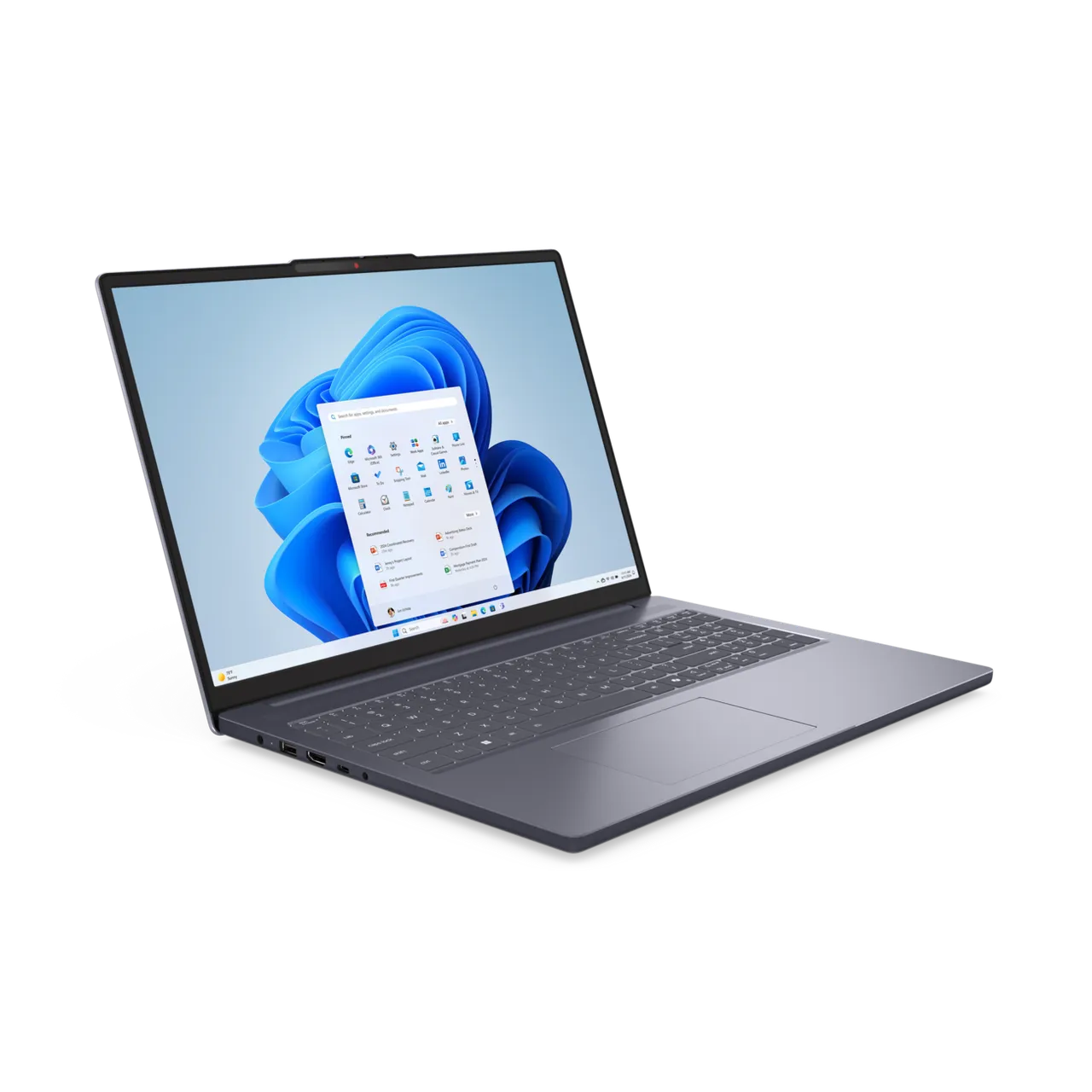 Ноутбук Lenovo IdeaPad Slim 3 16IRH10 (83K2000WRK) 16" WUXGA 1920x1200/Intel Core i5 13420H/16 Gb/512 Gb SSD/Intel UHD Graphics/No OS/серый/1.73 кг, фото 1