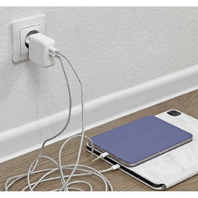 Сетевое зарядное устройство Apple MNWP3ZM/A 35W Dual USB-C Power Adapter