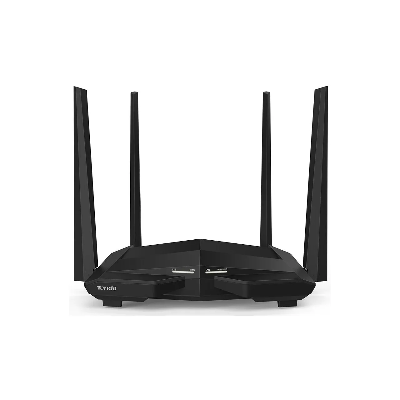 Tenda AC10, 3 LAN, 1000 Мбит/с, 4 (802.11n), 5 (802.11ac), Wi-Fi 1167 Мбит/с, IPv6