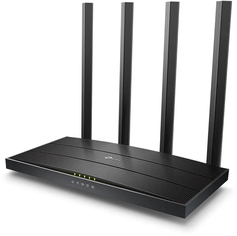 TP-LINK Archer C80, Dual Band, Wi-Fi 5, AC1900, 2.4/5ГГц, 4 LAN, черный