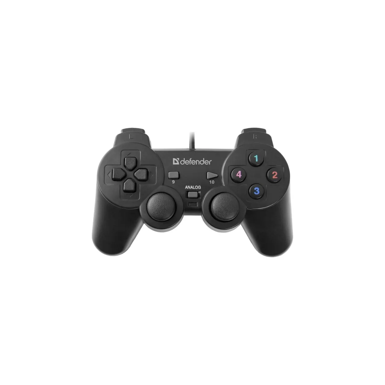 Геймпад Defender Omega, USB, 12 кнопок, 2 мини-джойстика, виброотдача, кабель: 1,8 м, фото 1