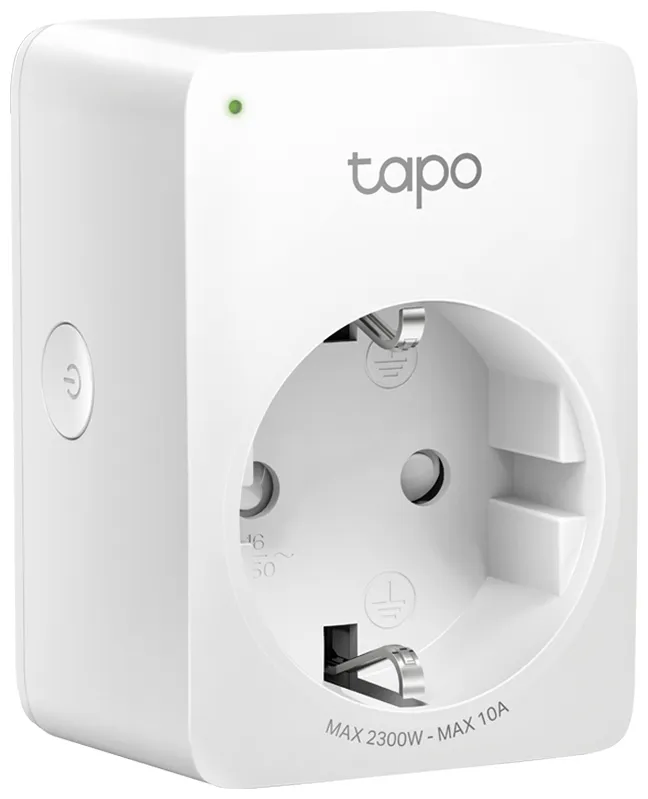 Умная розетка TP-Link Tapo P100(2-pack) EUBT Wi-Fi белый, фото 1