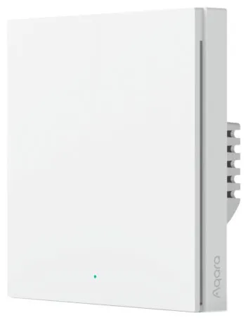 Умный выключатель Aqara Smart Wall Switch H1 EU одноклавишный (WS-EUK01), фото 1