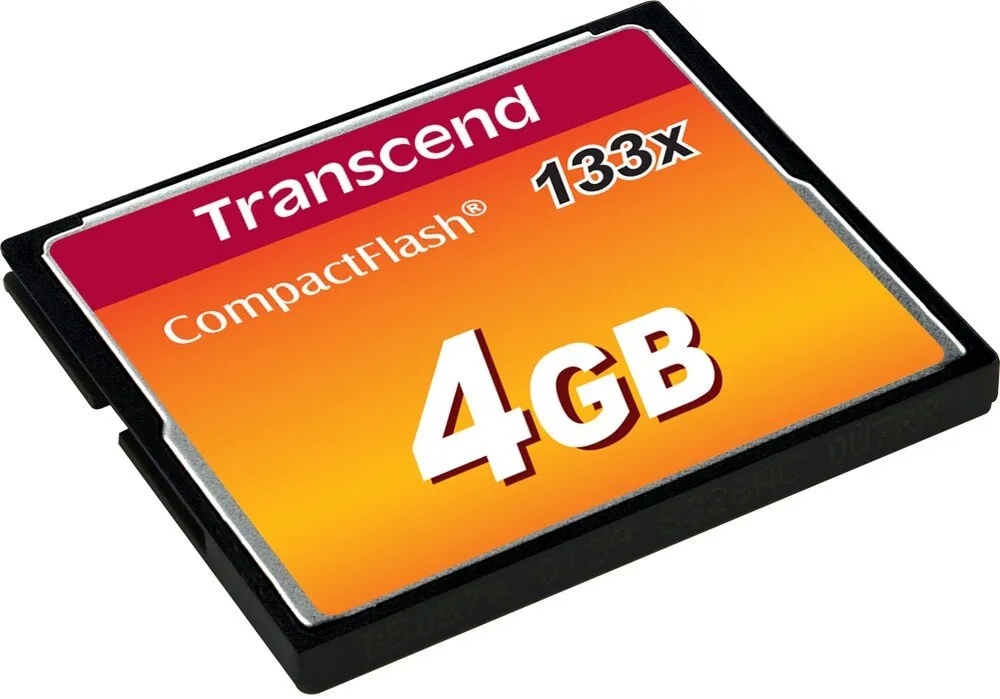 Карта памяти Transcend (TS4GCF133) CF 4Gb 133x Type I