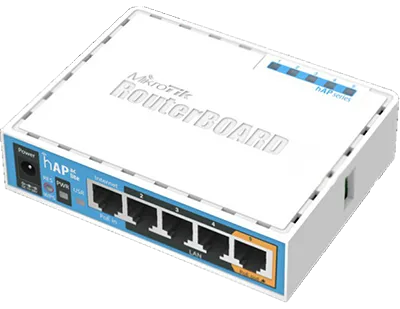 MikroTik RouterBOARD RB952Ui-5ac2nD (hAP ac Lite), Dual-Band Wi-Fi Роутер, 2.4/5GHz, 802.11a/b/g/n/ac, MIMO 2x2, 5xLAN, USB, поддержка 3G/4G модемов, фото 1