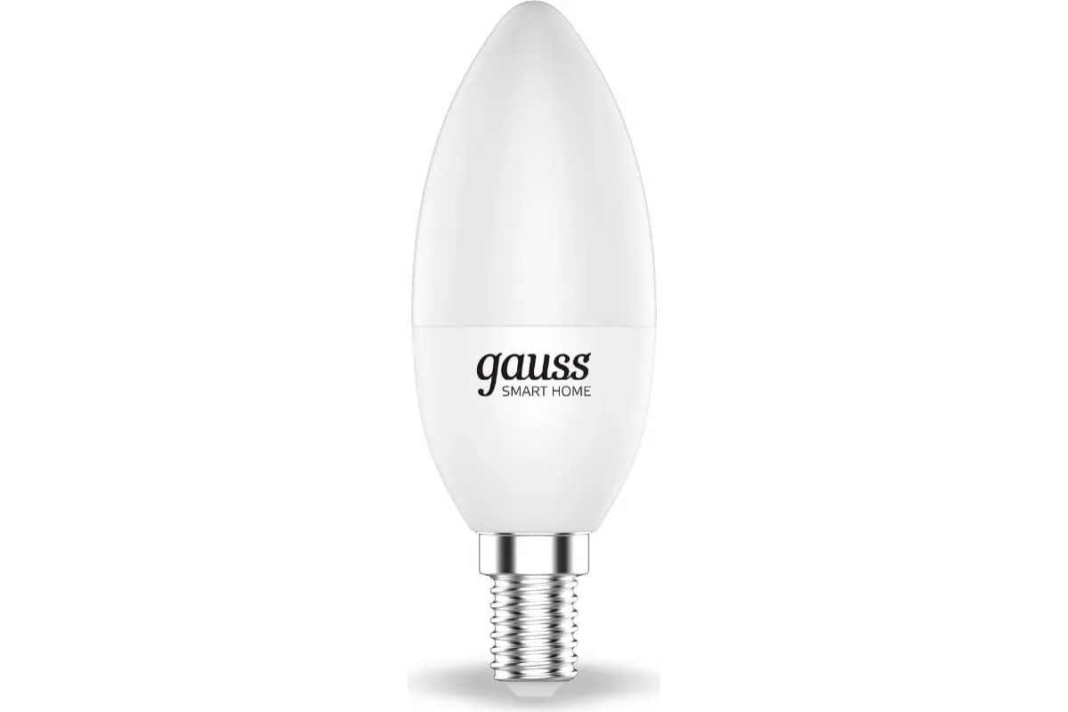 Умная лампа Gauss IoT Smart Home (1100112) E14 5Вт 470lm Wi-Fi, фото 1