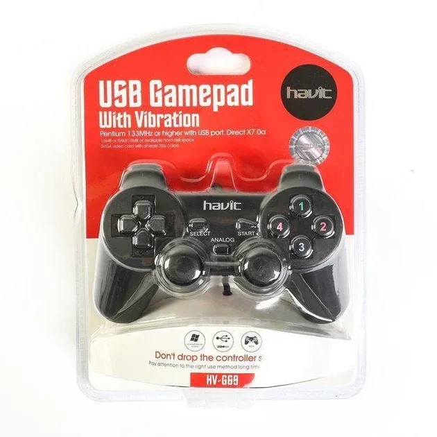 Проводной геймпад HAVIT HV-G69 USB