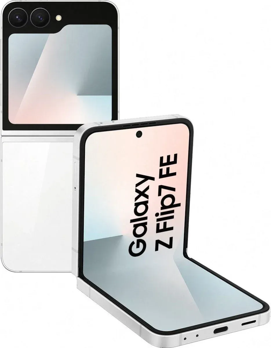 Смартфон Samsung Galaxy Flip7 FE 8/256Gb белый (SM-F761BZWHCAU), фото 1