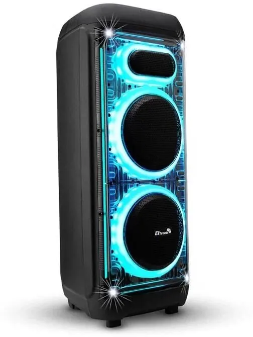 Портативная акустика ELTRONIC 20-23 SKILLETS BOX 1500 динамик 2шт/10" с TWS, фото 1