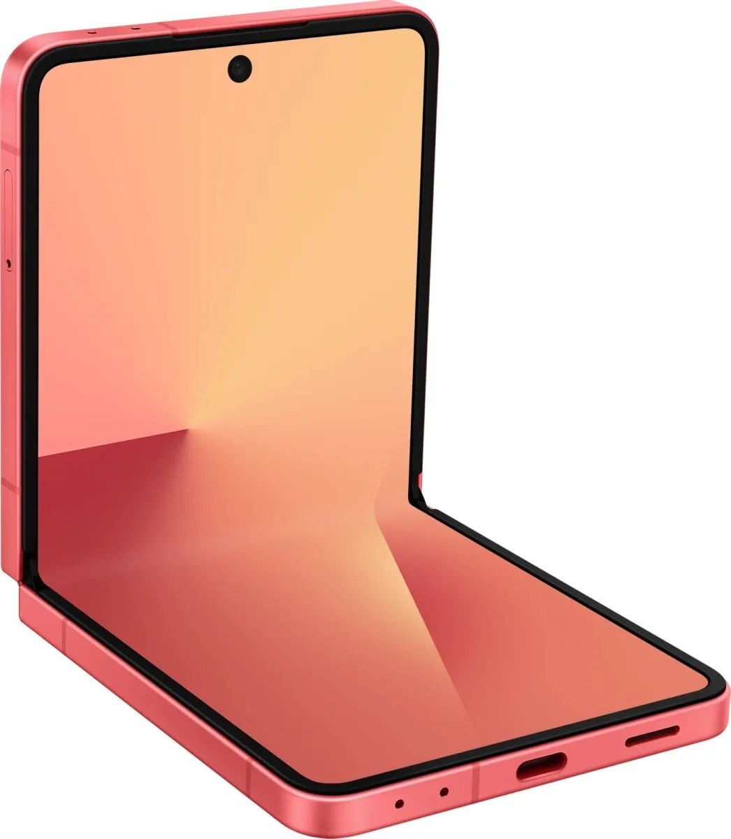 Смартфон Samsung Galaxy Z Flip7 SM-F766BZRGCAU 12/256Gb коралловый 3G 4G 1Sim 6.9" 1080x2520 Android 16 50Mpix 802.11 a/b/g/n/ac/ax/be NFC GPS GS
