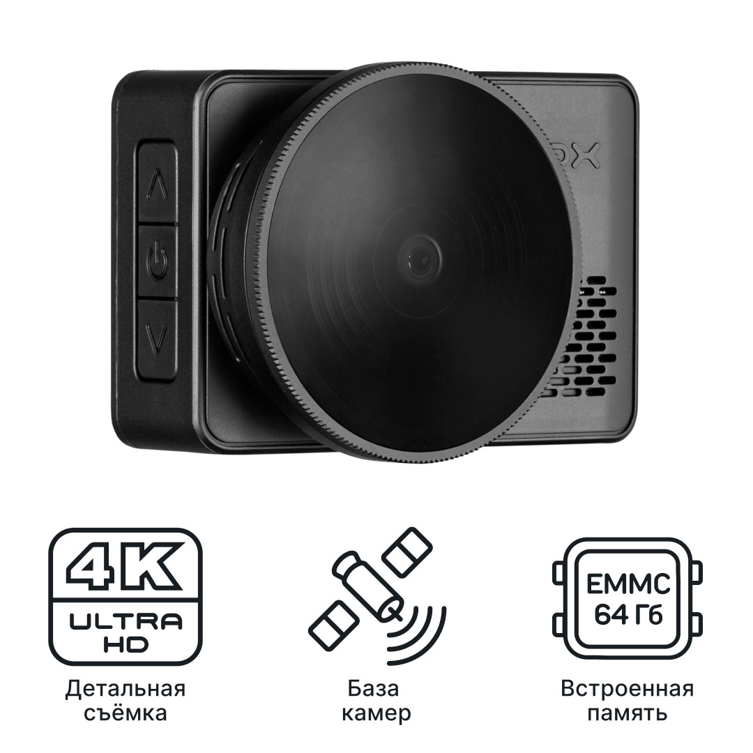 Видеорегистратор с базой камер iBOX RoadScan PRO 4K