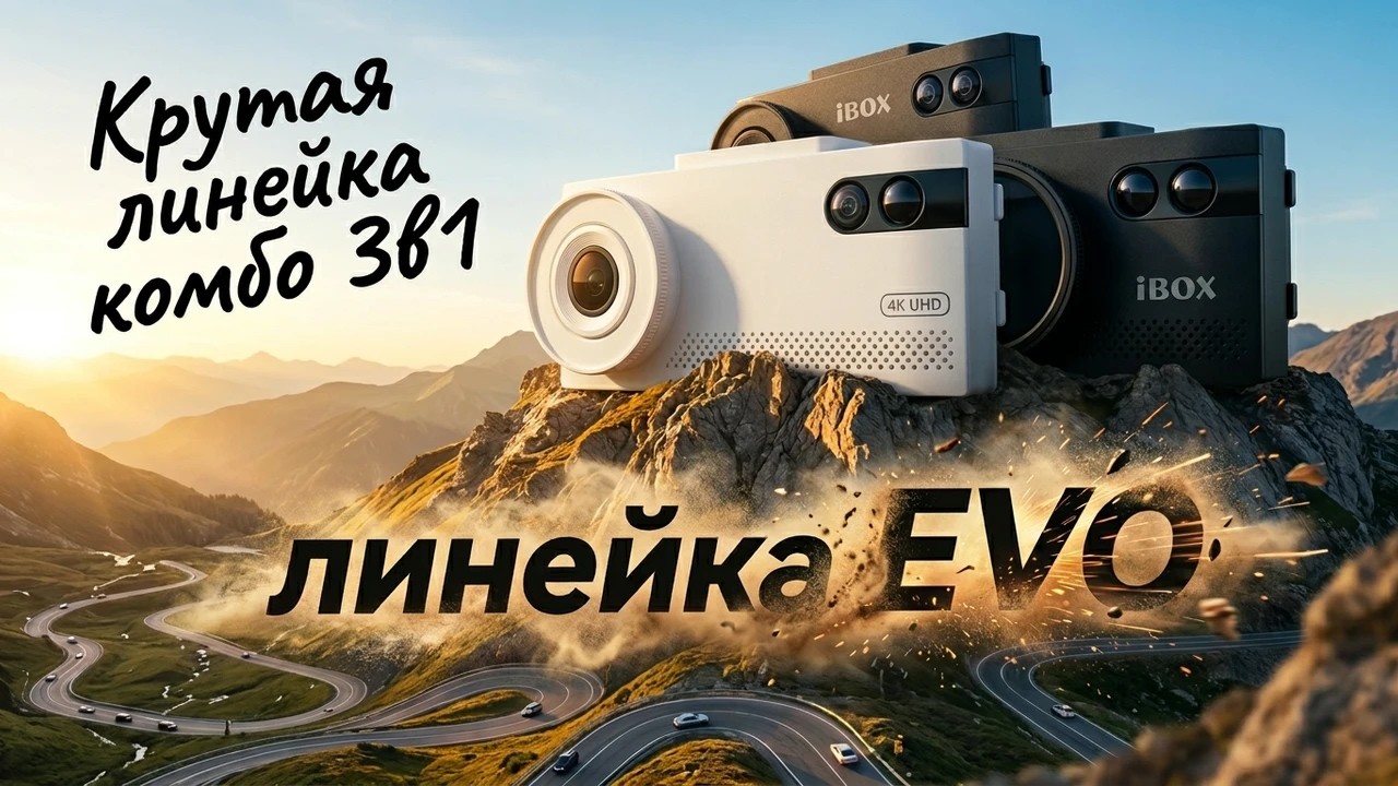 Крутая линейка комбо-устройств: iBOX EVO