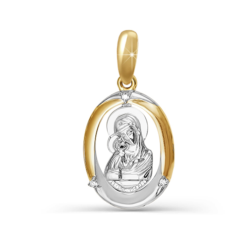 Подвеска из золота с бриллиантами