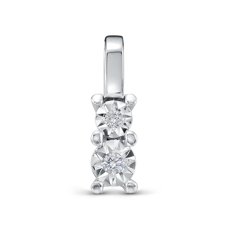 Подвеска из золота с бриллиантом