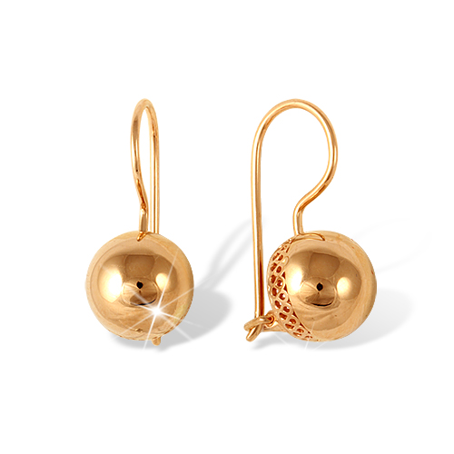 Серьги из золота