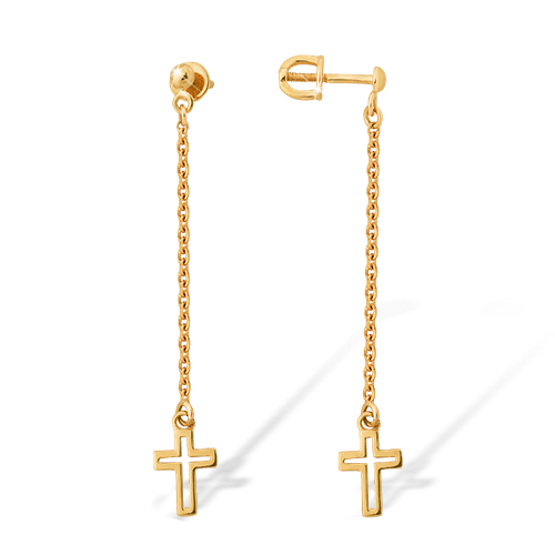 Серьги из золота