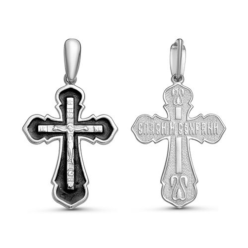 Крест из серебра