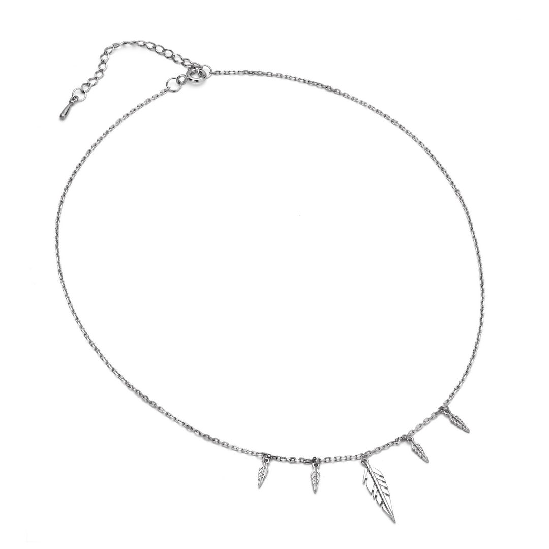 Колье из серебра