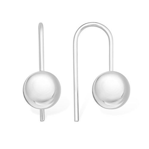 Серьги из серебра 