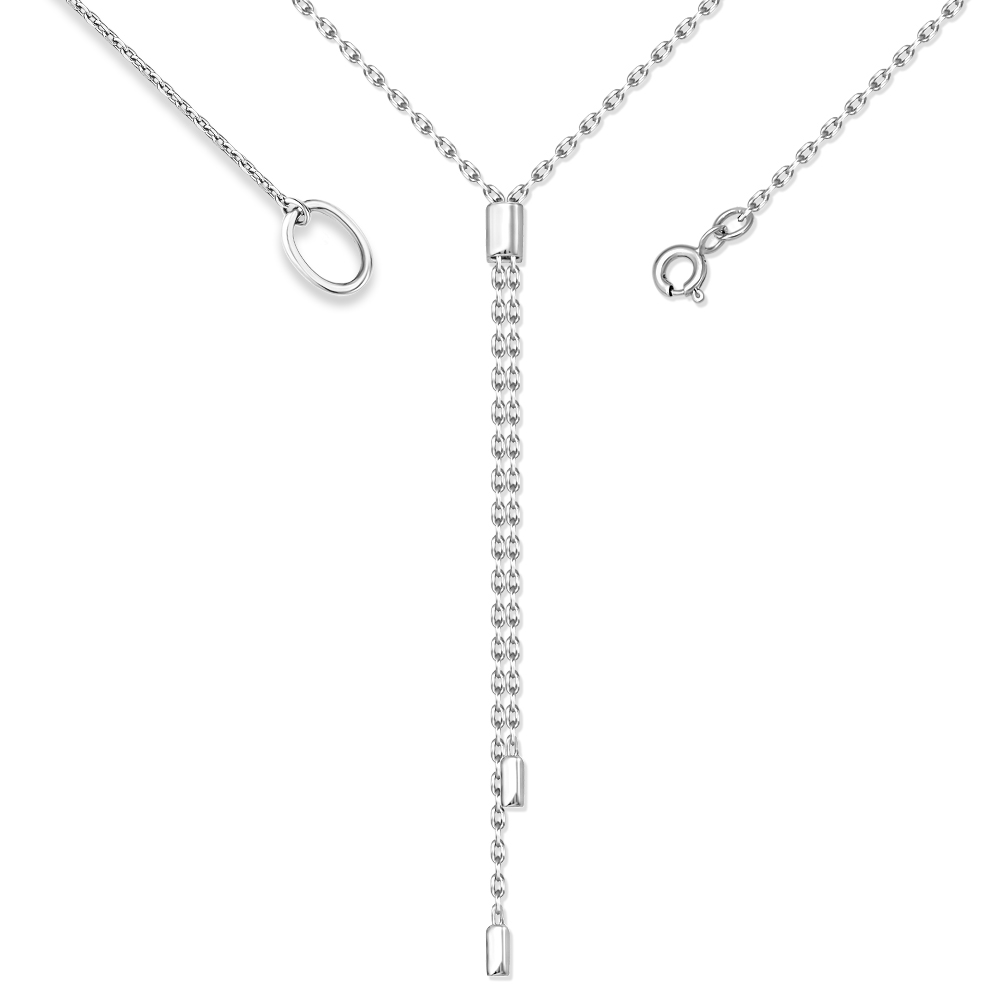 Колье из серебра