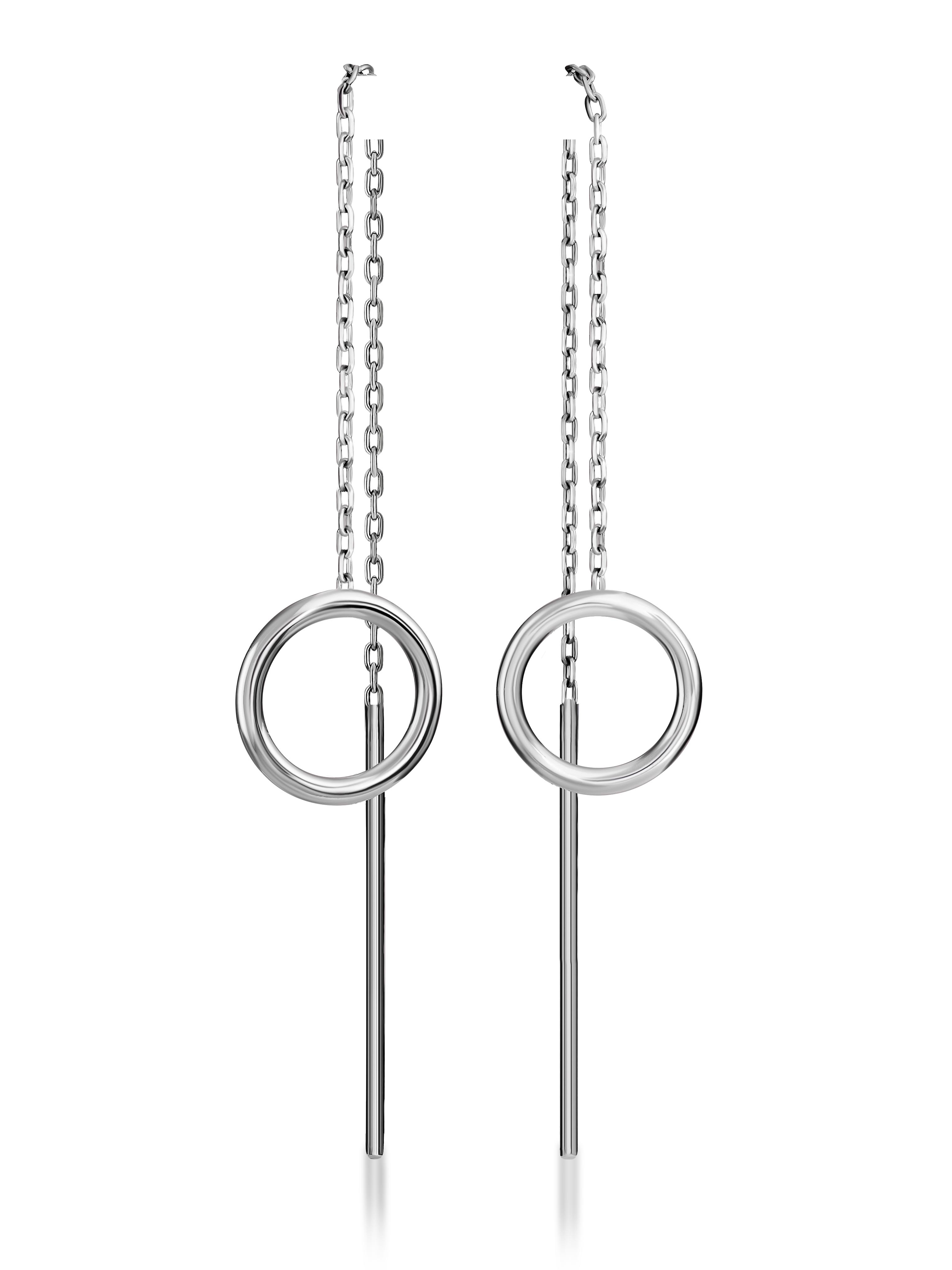 Серьги из серебра