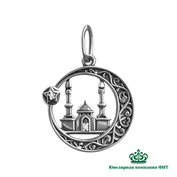 Подвеска из серебра