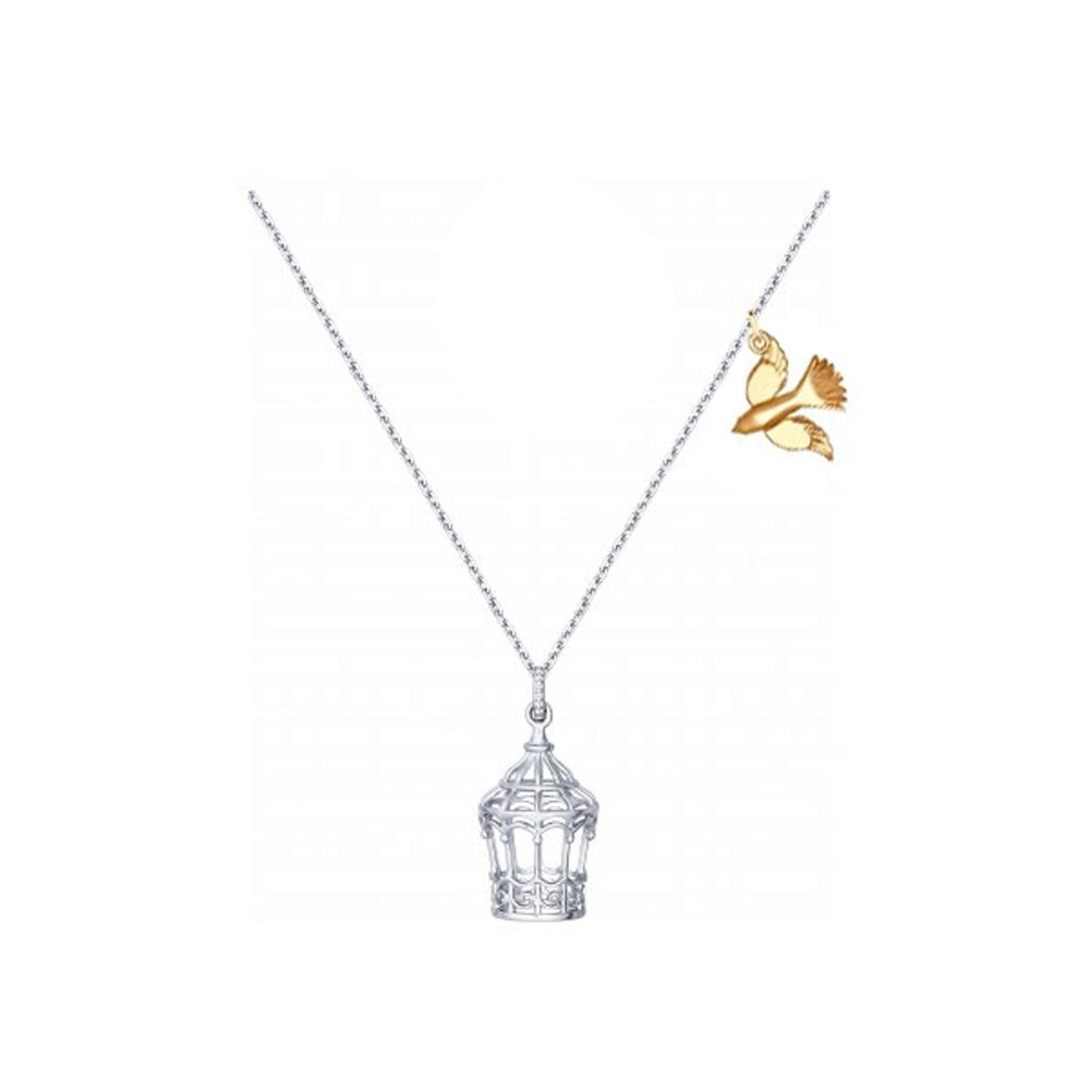 Колье из серебра 